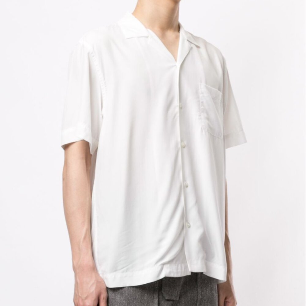 BNWT SS20 FUMITO GANRYU WATTEAU PLEATS HAWAIIAN SHIRT 1